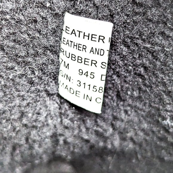 Tory Burch Women Joni Fur Cuff Buckle Logo Black Leather Mid Calf Boots size 7 - Picture 6 of 12